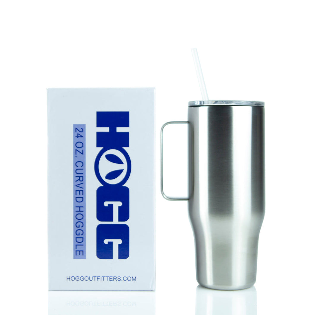 24 oz. Curved Hoggdle Custom Tumbler